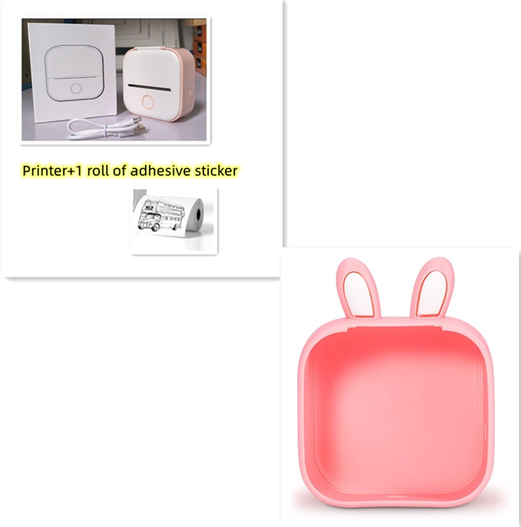 Phomemo T02 Mini Bluetooth Thermal Printer – Inkless Label & Photo Printer for iOS/Android
