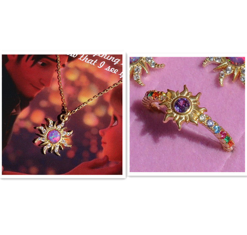 Fashion Retro Dopamine BA Retro Ring