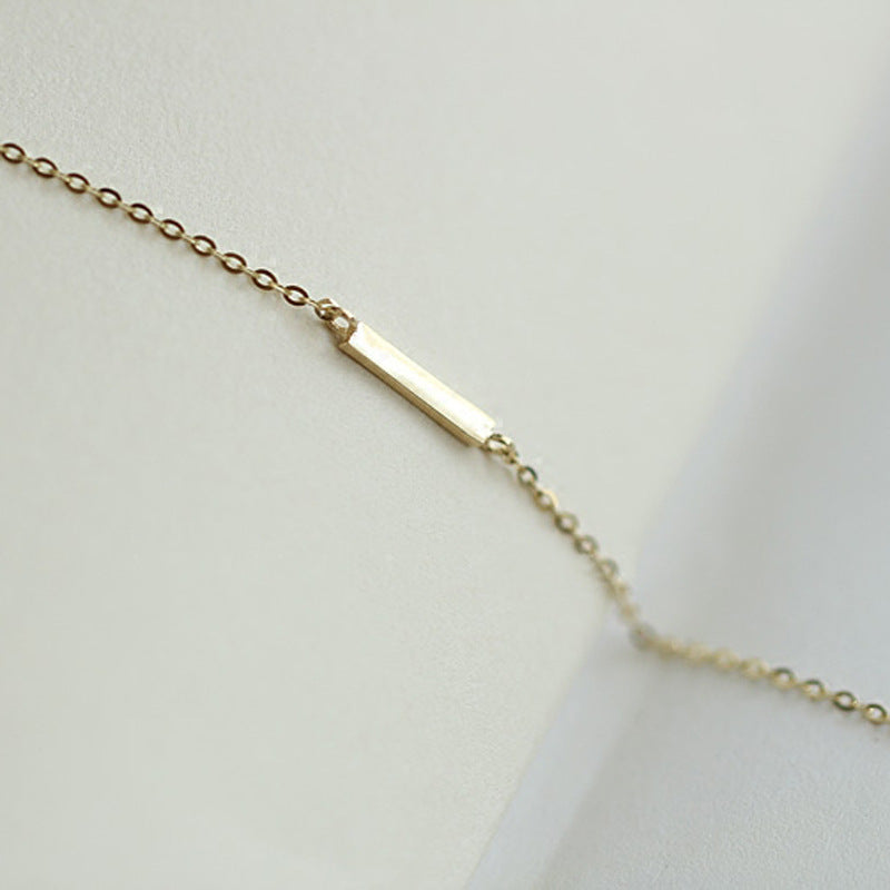 925 Sterling Silver 14K Gold Plated Bracelet