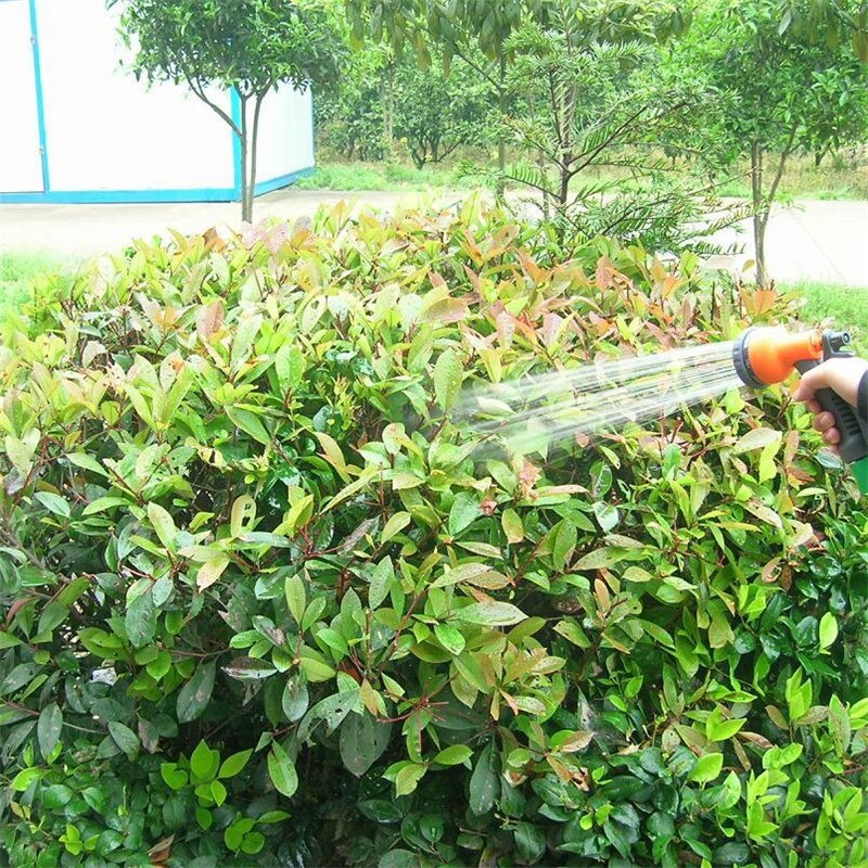 8 Pattern Garden Water Gun Hose Nozzle Mutifunctional Household Car Washing Yard Water Sprayer Pipe Tube Nozzle Sprinkle Tools - Odyssey
