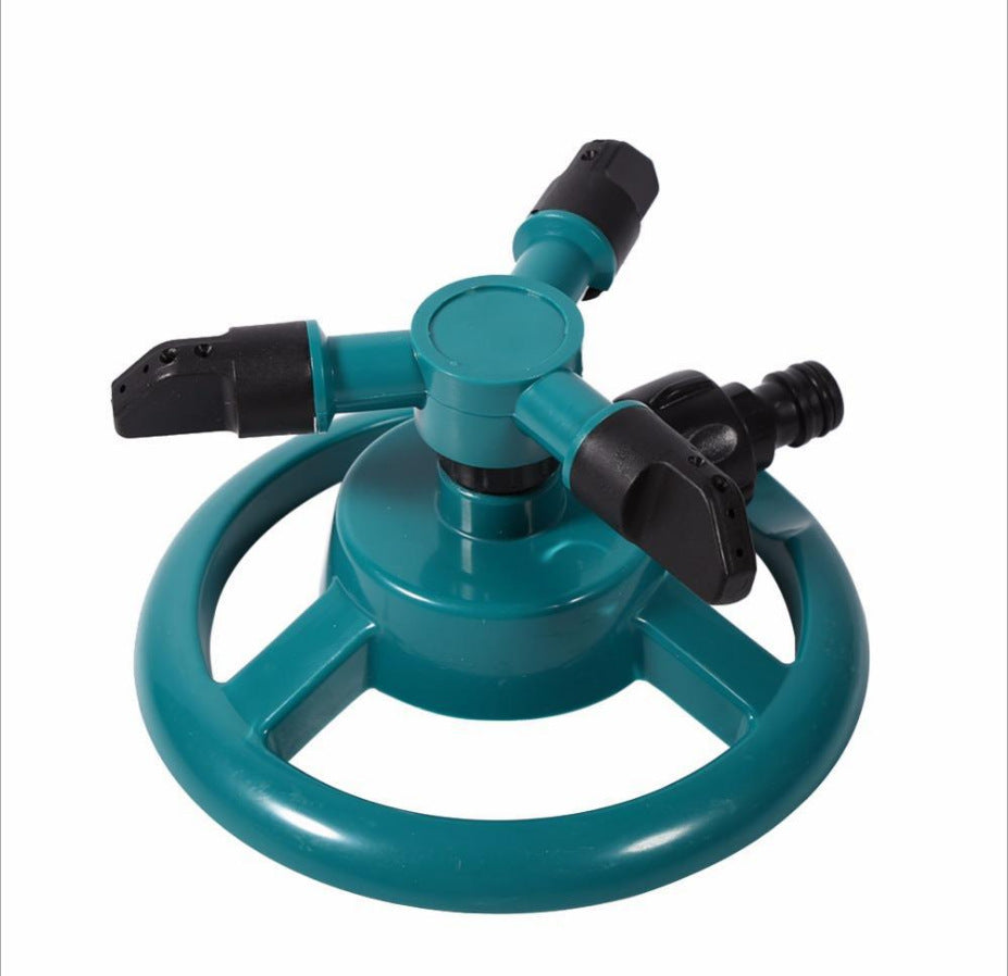 Small three-pronged sprinkler round chassis