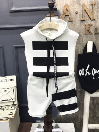 ๐ Kids Boys Short Sleeve Plaid Shirt Set