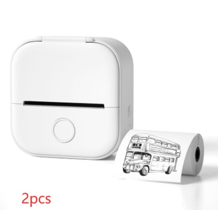 Phomemo T02 Mini Bluetooth Thermal Printer – Inkless Label & Photo Printer for iOS/Android