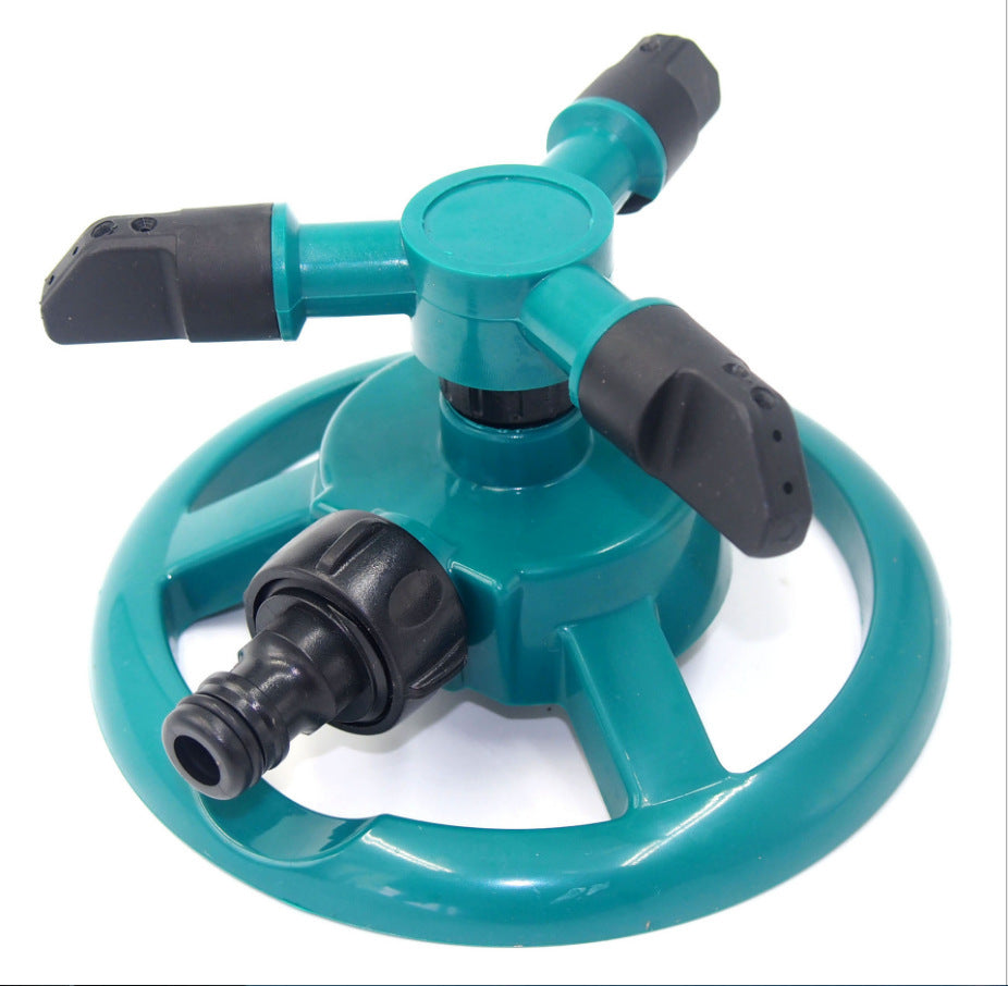 Small three-pronged sprinkler round chassis