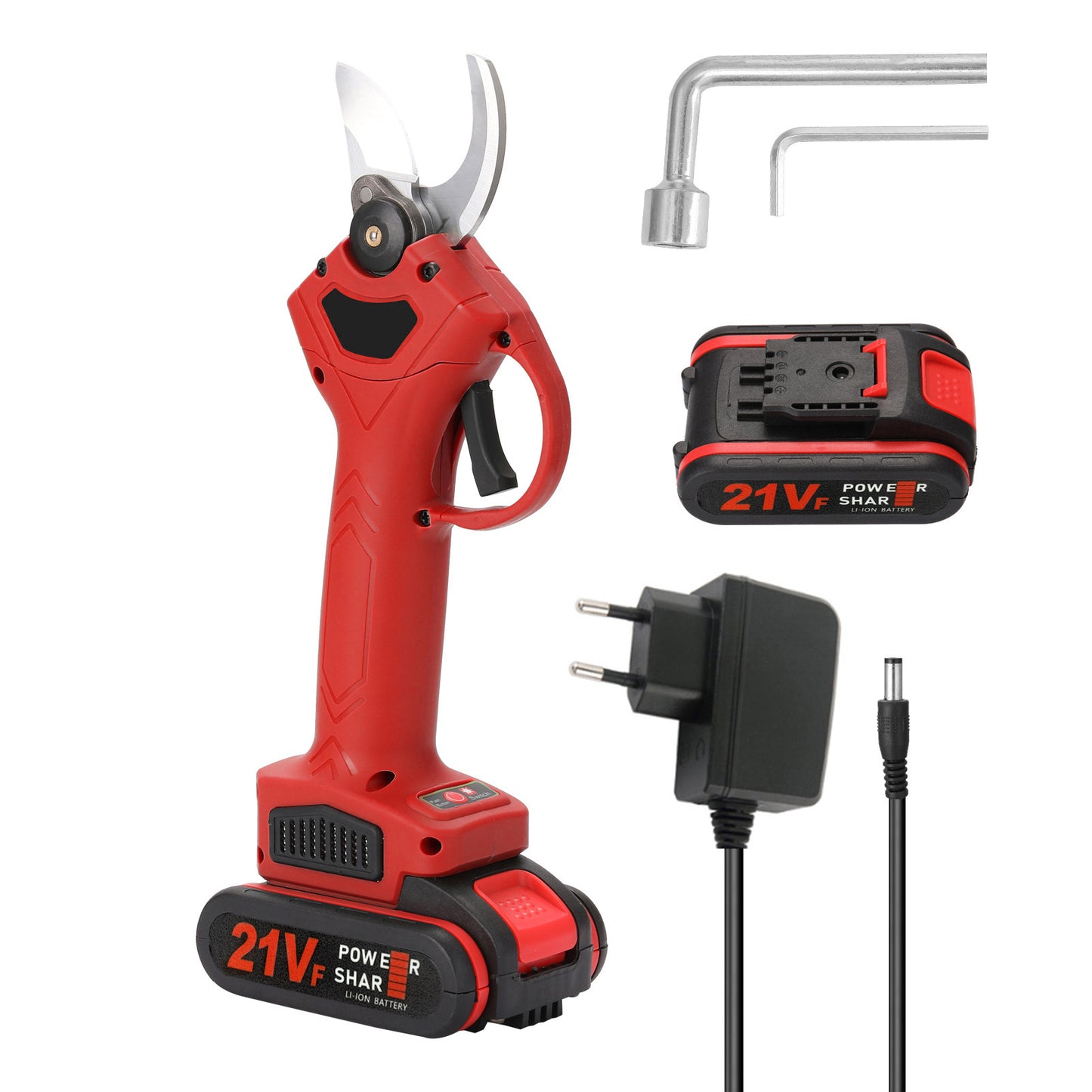 21V Rechargeable Garden Fruit Tree Lithium Battery Pruning Shear Tools - Odyssey