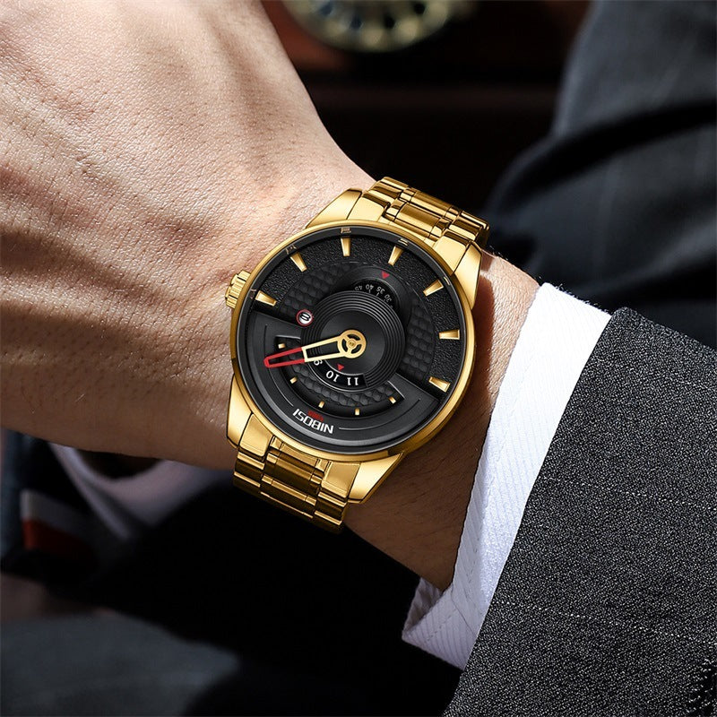 Fashion Personality Dial Men's Waterproof Quartz