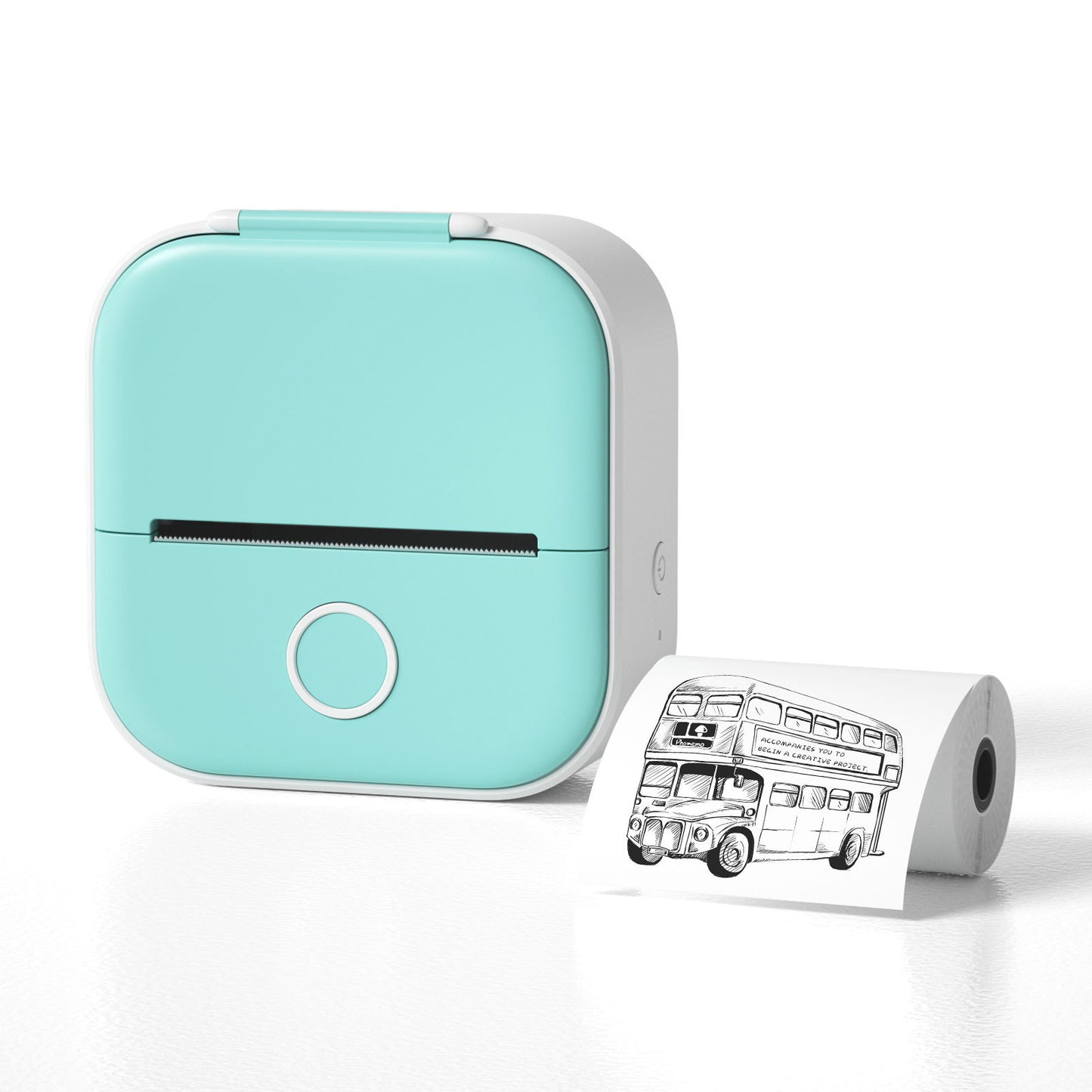 Phomemo T02 Mini Bluetooth Thermal Printer – Inkless Label & Photo Printer for iOS/Android
