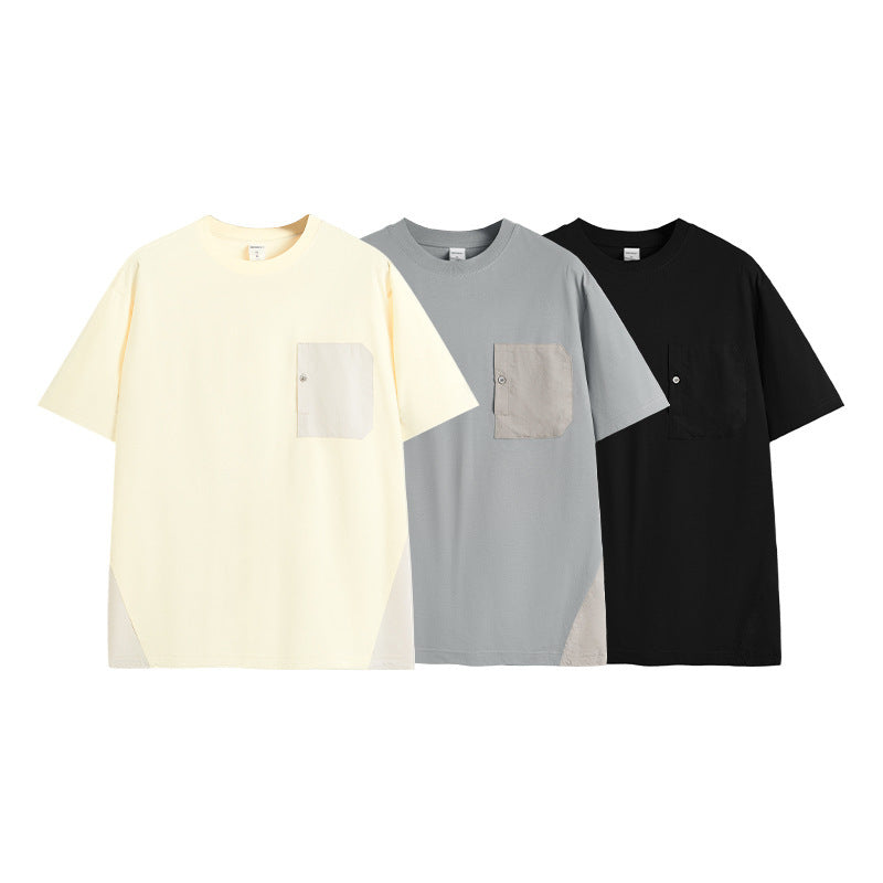 Hydrogen Pocket T-Shirt – Lightweight Tech Fabric, Outdoor Short Sleeve Pullover for Youth