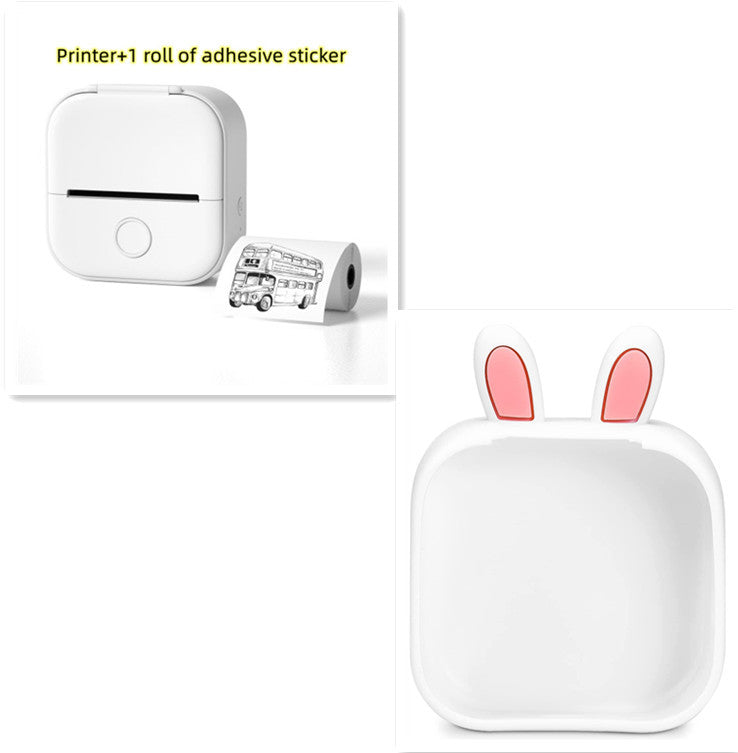 Phomemo T02 Mini Bluetooth Thermal Printer – Inkless Label & Photo Printer for iOS/Android