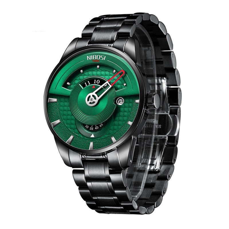 Fashion Personality Dial Men's Waterproof Quartz