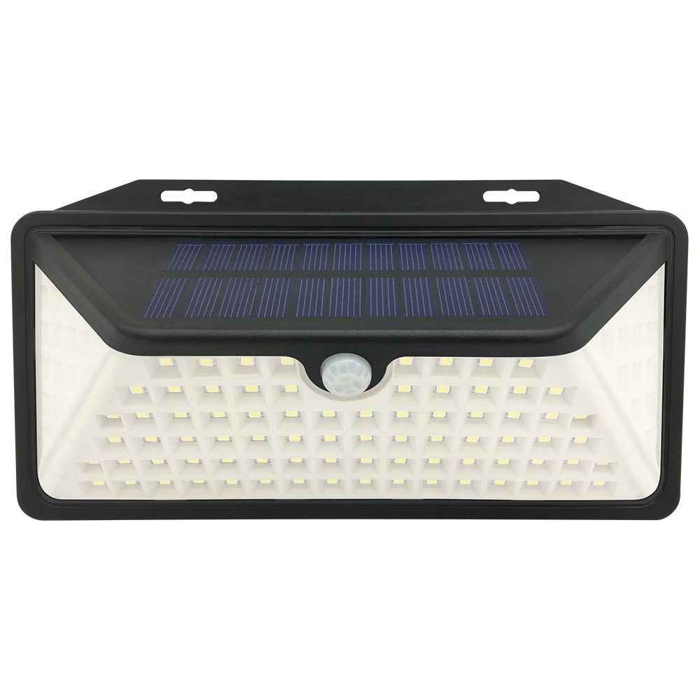 Outdoor Solar Courtyard Human Body Induction Wall Lamp Intelligent Light Sense Garden Villa Balcony Exterior Wall