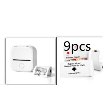 Phomemo T02 Mini Bluetooth Thermal Printer – Inkless Label & Photo Printer for iOS/Android