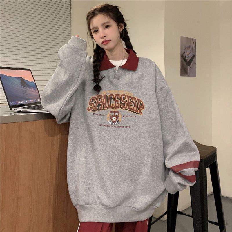 Women's Fashion Loose Vintage Jacket Tops