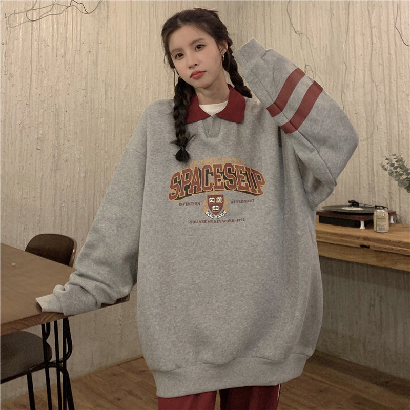 Women's Fashion Loose Vintage Jacket Tops