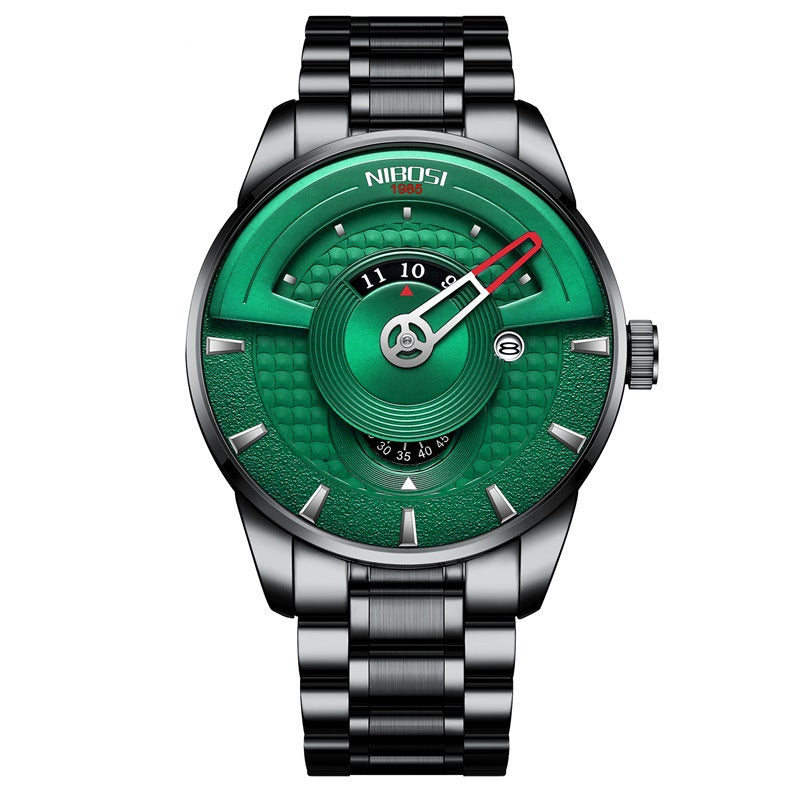 Fashion Personality Dial Men's Waterproof Quartz