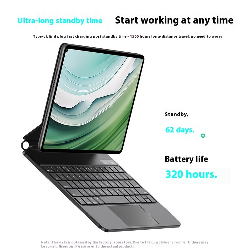 Miaocontrol Wireless Magnetic Keyboard Case – For Huawei MatePad 11 | Bluetooth | PU Leather Cover