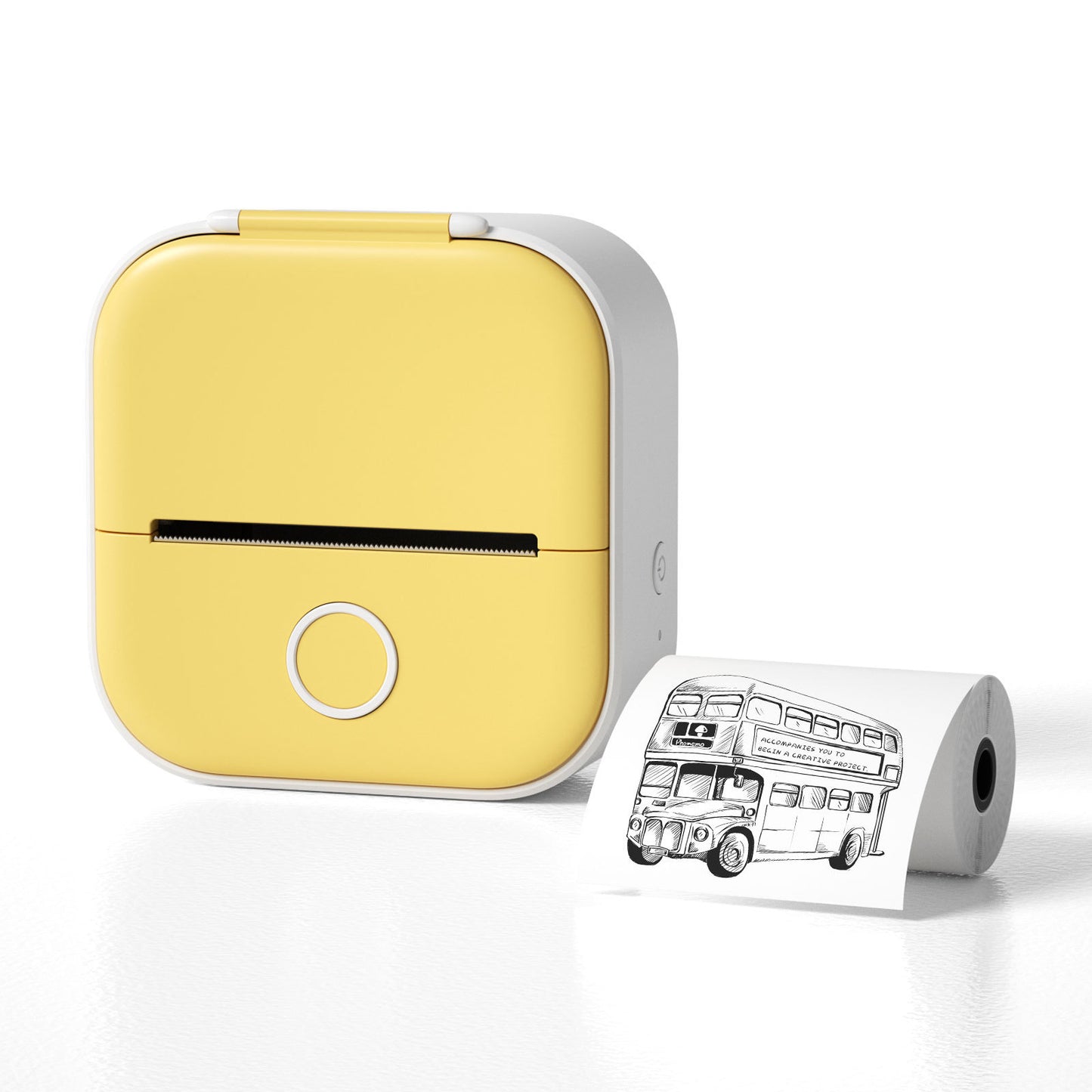 Phomemo T02 Mini Bluetooth Thermal Printer – Inkless Label & Photo Printer for iOS/Android