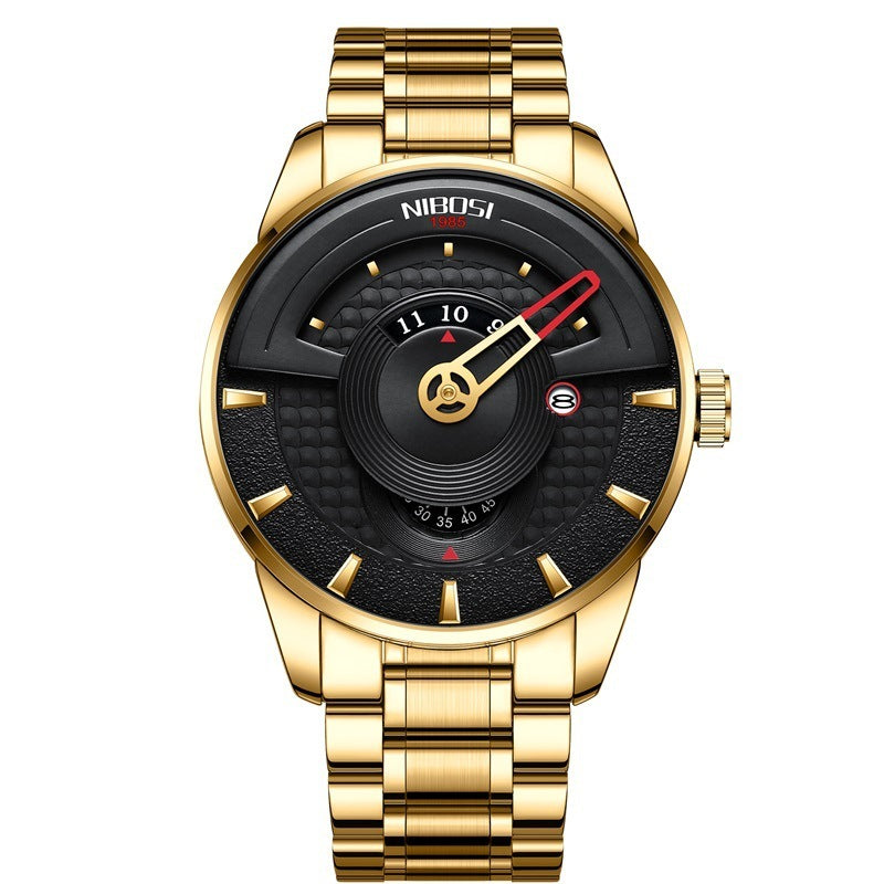 Fashion Personality Dial Men's Waterproof Quartz