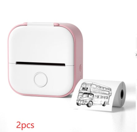 Phomemo T02 Mini Bluetooth Thermal Printer – Inkless Label & Photo Printer for iOS/Android