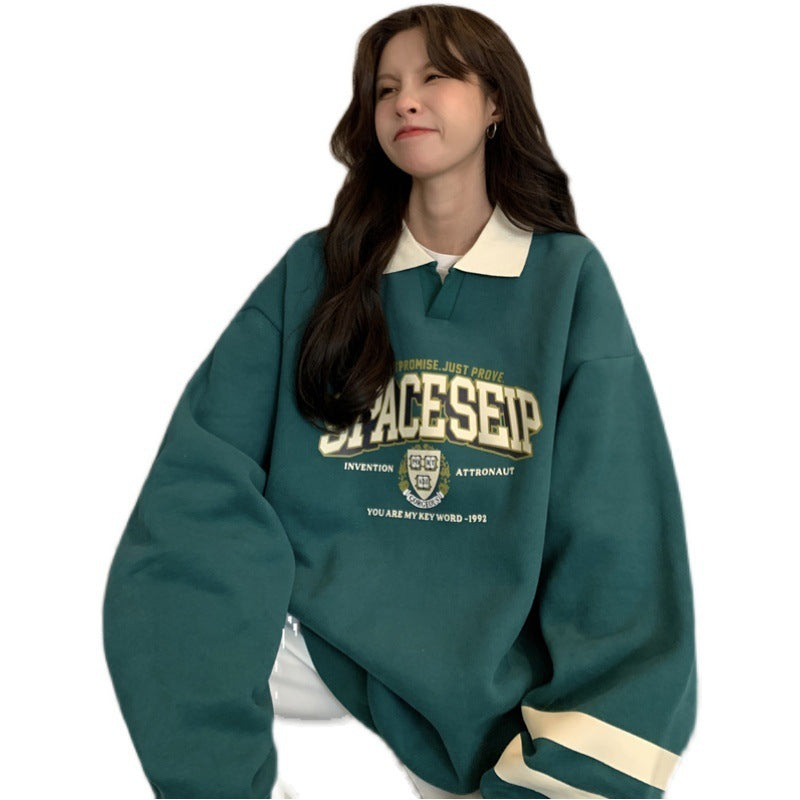 Women's Fashion Loose Vintage Jacket Tops