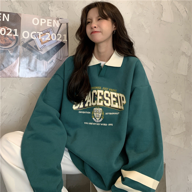 Women's Fashion Loose Vintage Jacket Tops