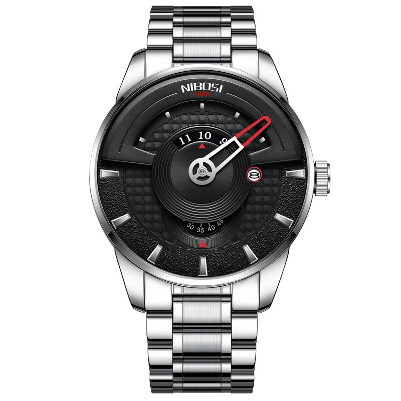 Fashion Personality Dial Men's Waterproof Quartz