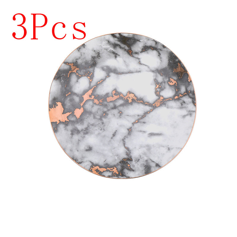 Western Ceramic Steak Plate – High-Temperature Fired Porcelain with Gold Trim