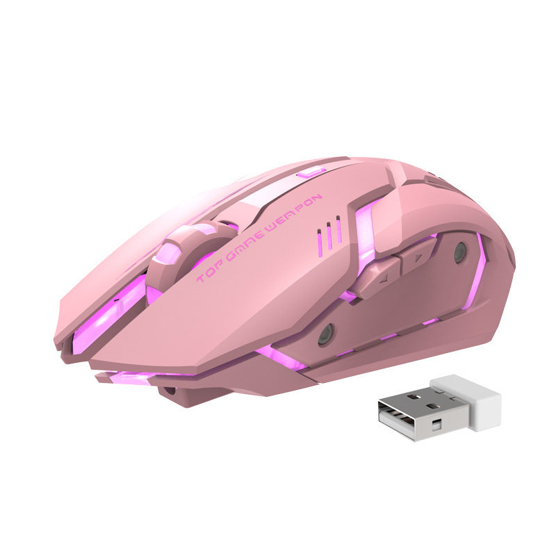 Wireless Charging Silent Gaming Mouse – Model T1