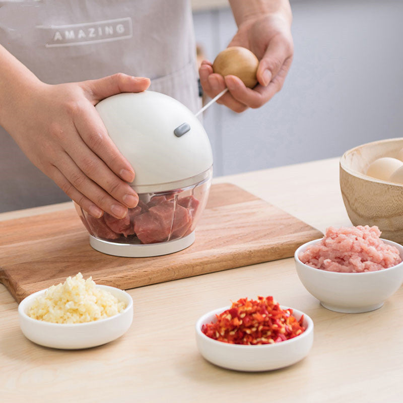 Mashed garlic artifact garlic