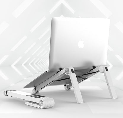 Adjustable Folding Laptop Stand – Portable Notebook Computer Stand for Desk & Travel