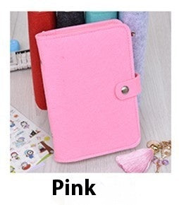 Felt Loose Spiral Notebook Journal Book Minimalist Creative