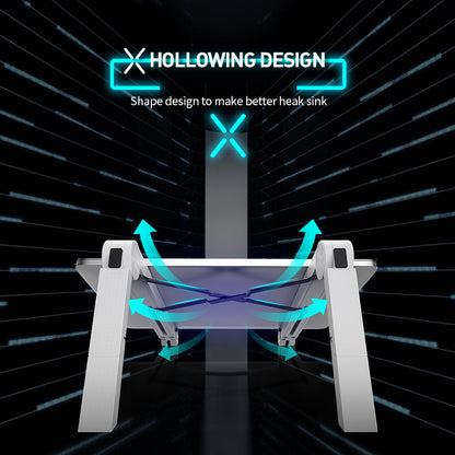 Adjustable Folding Laptop Stand – Portable Notebook Computer Stand for Desk & Travel