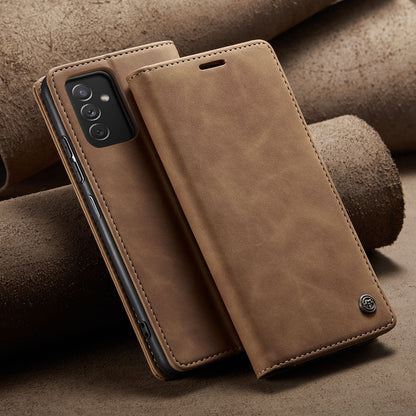 Anti-Falling Mobile Phone Leather Case – Flip Style PU + TPU Cover