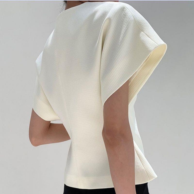Women's French Style Vest Suit Top – Elegant & Chic