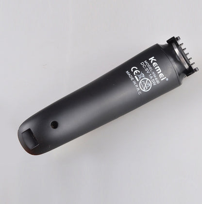 Kemei 6-in-1 Rechargeable Hair Trimmer – All-in-One Grooming Kit for Men