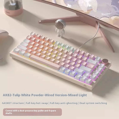 Tulip Series Mechanical Keyboard – Wired/Wireless/Bluetooth