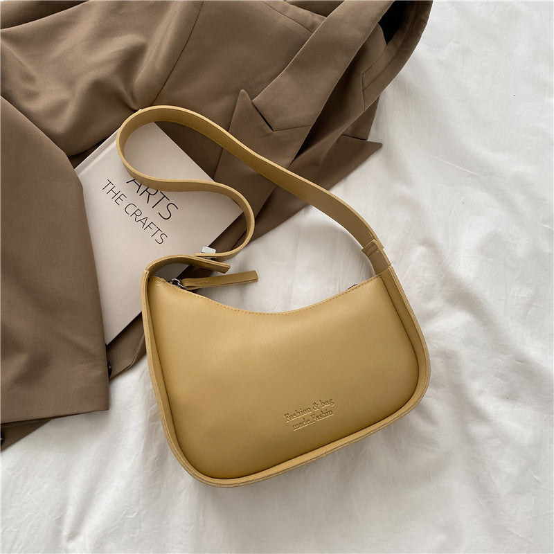 French Niche Small Bag Summer Saddle Bag New Popular Armpit Bag High-end Sense Of All-match Single Shoulder Handbag
