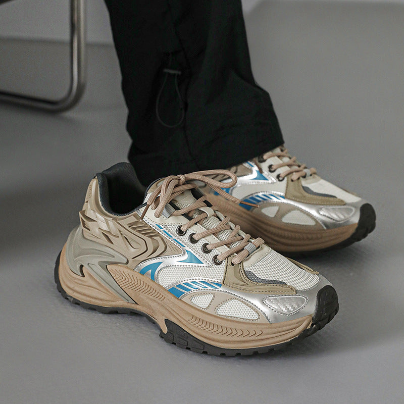Breathable Retro Sports Jogging Shoes – Lightweight, Stylish, and Comfort-Boosted