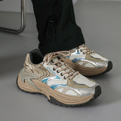 Breathable Retro Sports Jogging Shoes – Lightweight, Stylish, and Comfort-Boosted