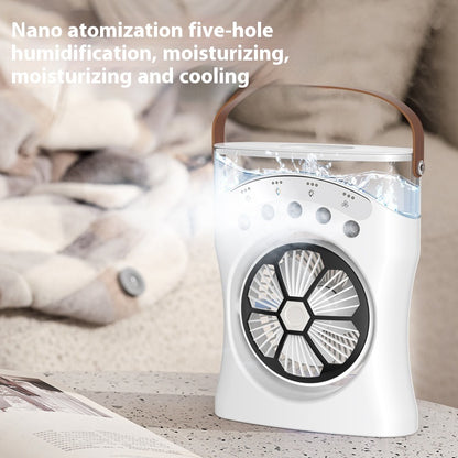 Portable Mini Humidifier Fan – Stay Cool & Fresh Anywhere!