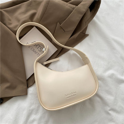 French Niche Small Bag Summer Saddle Bag New Popular Armpit Bag High-end Sense Of All-match Single Shoulder Handbag
