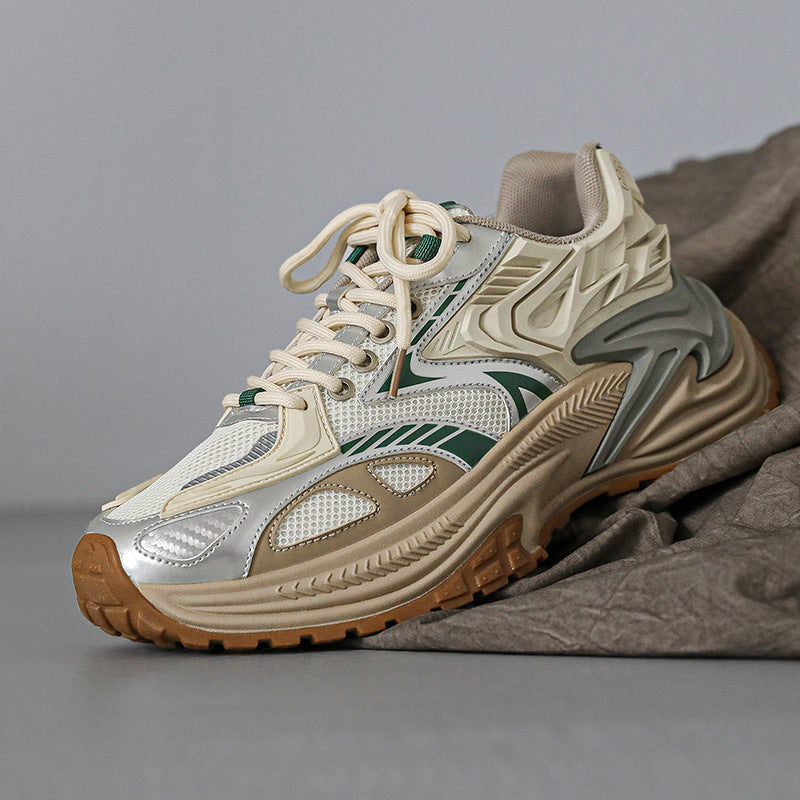 Breathable Retro Sports Jogging Shoes – Lightweight, Stylish, and Comfort-Boosted