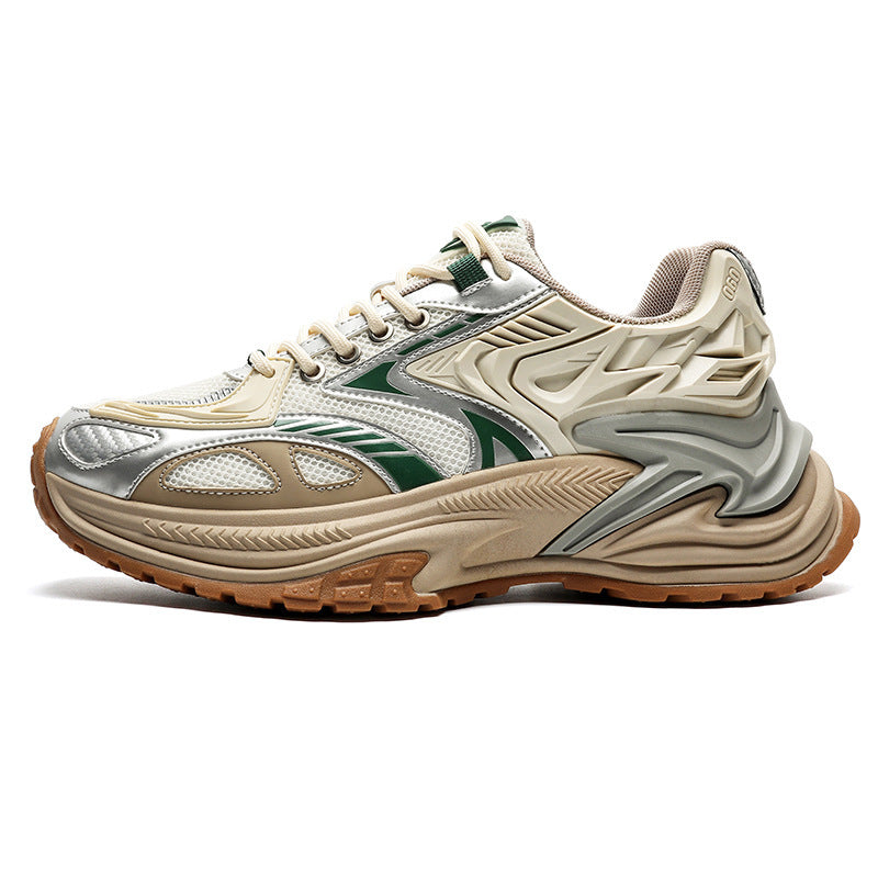 Breathable Retro Sports Jogging Shoes – Lightweight, Stylish, and Comfort-Boosted