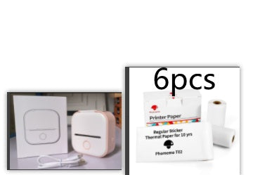 Phomemo T02 Mini Bluetooth Thermal Printer – Inkless Label & Photo Printer for iOS/Android