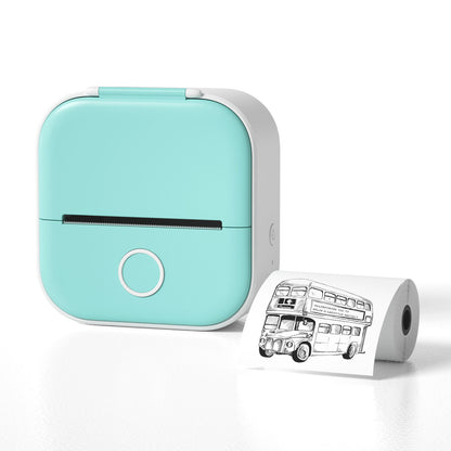 Phomemo T02 Mini Bluetooth Thermal Printer – Inkless Label & Photo Printer for iOS/Android