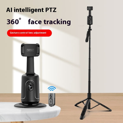 360° Auto Face Tracking AI Smart Gimbal – Phone Holder for Vlog, Live Streaming & More