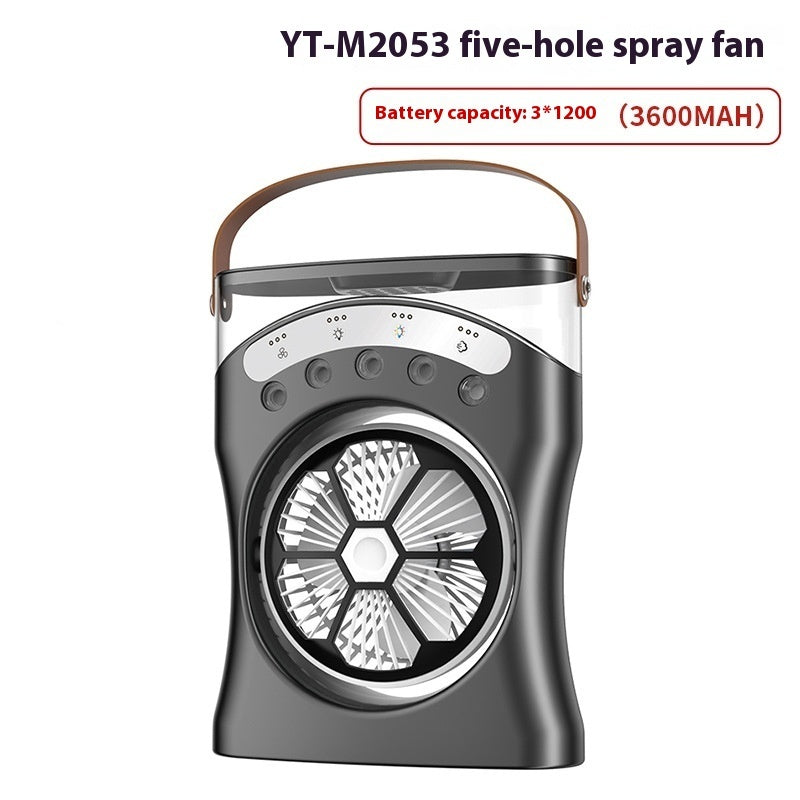 Portable Mini Humidifier Fan – Stay Cool & Fresh Anywhere!