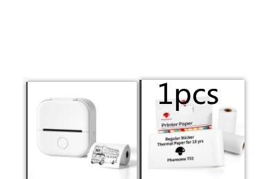 Phomemo T02 Mini Bluetooth Thermal Printer – Inkless Label & Photo Printer for iOS/Android