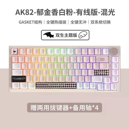 Tulip Series Mechanical Keyboard – Wired/Wireless/Bluetooth