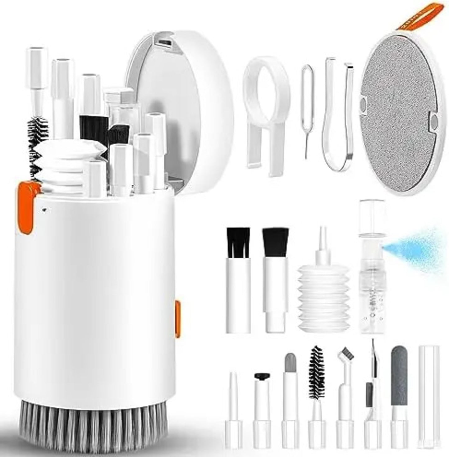 20-in-1 Screen Cleaning Kit – Multifunctional Cleaner for Laptop, Phone, Keyboard, AirPods, Camera, Tablet & More